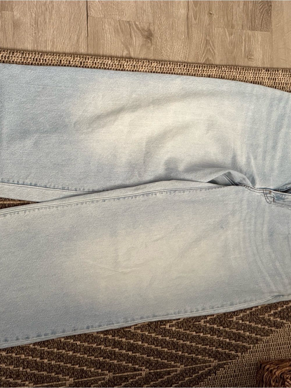 Levi's Light Blue Straight Leg Jeans